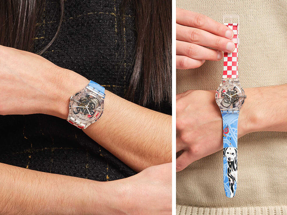 Example of SXY personalized watch - Croatia